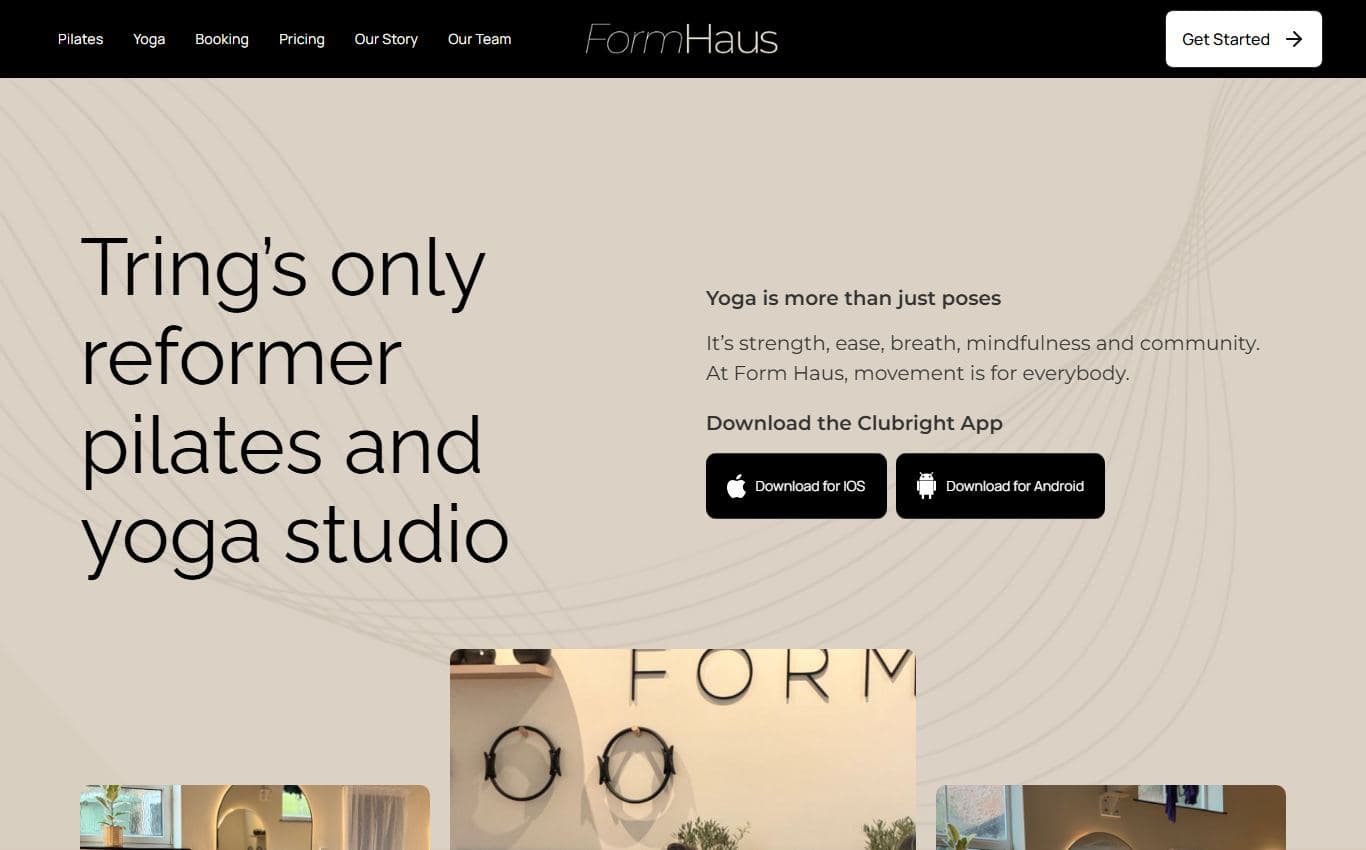 Screenshot of Formé Haus Tring