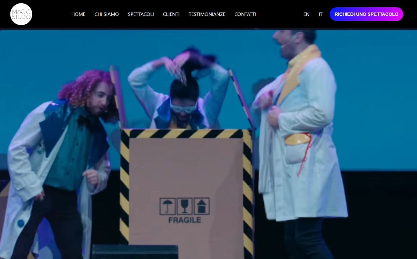 Screenshot of Magic Studio